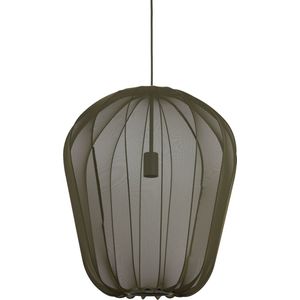 Light & Living Hanglamp Plumeria - Donkergroen - Ø50cm - Modern - Hanglampen Eetkamer, Slaapkamer, Woonkamer