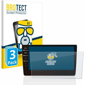 BROTECT - Screenprotector voor Volkswagen T6.1 California 2021 Discover Pro 9.2"" - Folie Beschermfolie Beschermglas matte (3 Stuks)