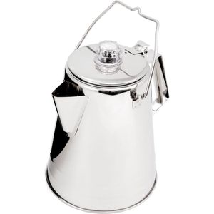 GSI Outdoors Glacier Stainless Percolator - 14 Cup Koffiezetter