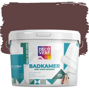 Decoverf badkamerverf terra roze, 4L