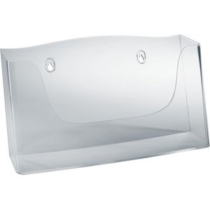 Wand-brochurehouder van acryl voor DIN A4 dwars 1 Stuk met populaire zoekwoorden toegevoegd brochure holder