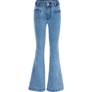 WE Fashion Meisjes flared jeans met stretch