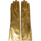 Gouden handschoenen lang