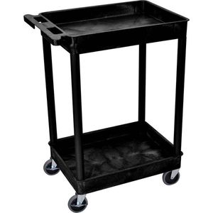 Luxor kunststof etagewagen Zwart x x
