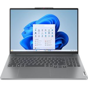 Lenovo IdeaPad Pro 5 16IMH9 Intel Core Ultra 9 185H Laptop 40,6 cm (16"") 2.5K 32 GB LPDDR5x-SDRAM 1 TB SSD Wi-Fi 6E (802.11ax) Windows 11 Home Engels Grijs