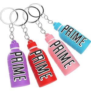 Happy Trendz® - 5 Sleutelhangers - Bekende Prime flesjes, super leuk als cadeau als ook voor je zelf Prime Flesjes Sleutelhanger - 5 cm Groot - Keuze uit Kleuren + 5x Mystery Pakket