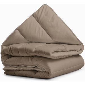 Sleeps Dekbed zonder overtrek Taupe Lits-Jumeaux 240x200cm - Wasbaar dekbed