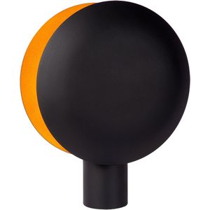 Atmooz - Copple - Tafellamp - Zwart met Gouden Binnenkant - Rond - 20 x 35 x 45 cm - E27 Fitting - Max 60W - Metaal