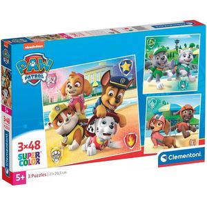 Clementoni Paw Patrol Puzzel 3x48 Stukjes - Legpuzzels - Puzzel Kinderen - Vanaf 4 Jaar