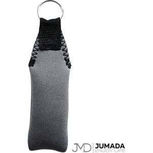 Jumada's Drijvende Sleutelhanger - Drijvend - Sleuteldrijver - Sleutelhangers - Neopreen - Grijs - 14 cm