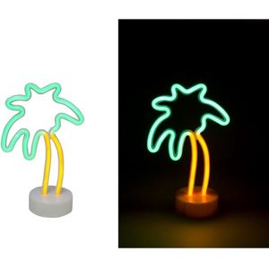 Neon Lamp LED Palmboom Silhouet