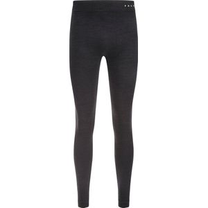 FALKE Wool-Tech Long Tights warmend, anti zweet functioneel ondergoed sportbroek heren zwart - Matt XL