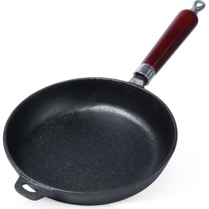 Koekenpan Gietijzeren CAST LINE 22 cm - Multifunctionele Pan voor Vlees - Groenten