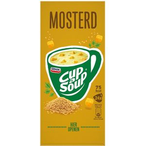 Cup-a-soup unox mosterd 24x140ml | Doos a 24 zak
