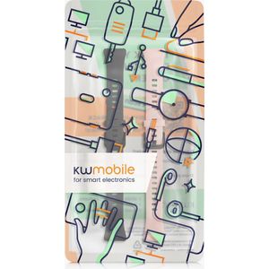 kwmobile 2x armband geschikt voor Huawei Band 6 - Bandjes voor fitnesstracker in zwart / oudroze