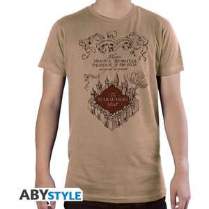Harry Potter - Marauder's Map - Men T-shirt - (XS)