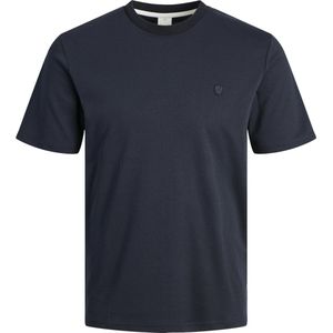 Jack & Jones T-shirt - Regular Fit - Blauw - 3XL Grote Maten