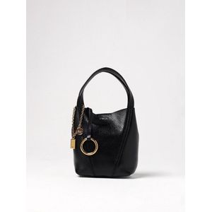 Chloé - Woody - Clutch - Zwart - Leer