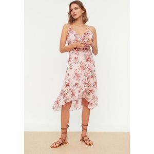 Trendyol TWOSS19EL0375 Volwassenen Vrouwen single - Poeder - 36