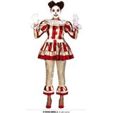 Fiestas Guirca - Striped Killer Clown dames (maat L)