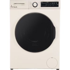 Fram Wasmachine - 7 KG - Retro Design - 15 Wasprogramma's - LED Display - Anti-kreukfunctie - Uitgestelde Start - 1400 RPM - 5 Jaar Garantie - Beige