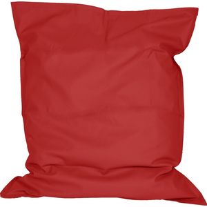 Zitzak Leatherlook Rood met binnenzak maat 140x170 cm