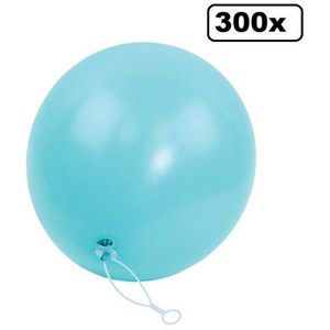 300x Ballonsluiter plastic wit