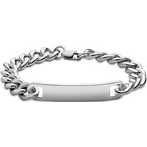 Seizmont - Heren - 925 Sterling Zilver Schakelarmband - Staal
