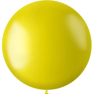 Folat - ballon XL Radiant Zesty Yellow Metallic - 78 cm