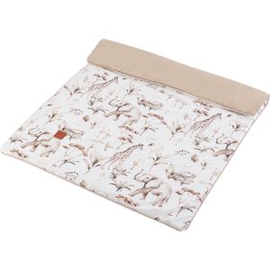 Puer Parklegger - Boxkleed - Speelkleed - Dubbelzijdig - 75 x 95 cm - Dierenprint