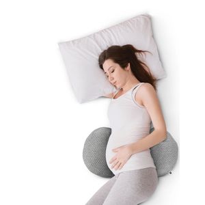 Vulpes Goods® BabyCare - Zwangerschapskussen - Zijslaapkussen - 3-in-1 - Aanpasbaar - Body Pillow / Lichaamskussen / Voedingskussen - Uniek W-Vormig design