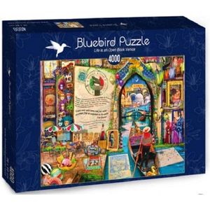 Bluebird Puzzel Life Is An Open Book Venice (4000)