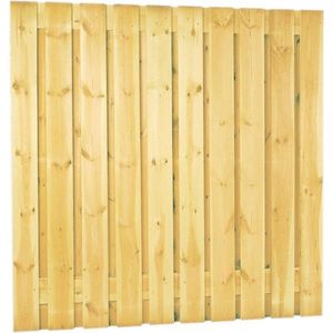 Houten schutting  21 planks privacy scherm 180x180 cm | Default