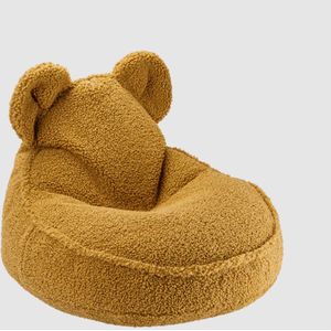 Wigiwama Teddy Bear Beanbag Chair / Zitzak - 70x60x42cm - Maple