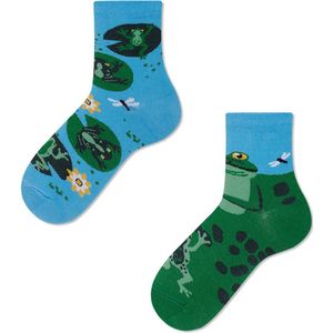 Many Mornings kids sokken froggy frog groen - 31-34