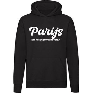 Parijs is de mooiste stad van de wereld! | Parijs | Unisex | Trui | Hoodie | Sweater | Capuchon