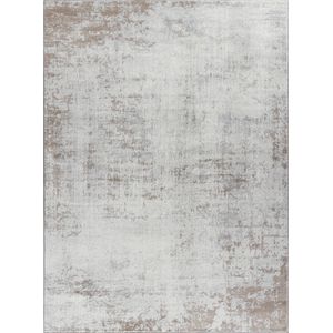 SURYA Vloerkleed - Woonkamer, Slaapkamer - Modern Abstract Tapijt MILENA - Beige/Wit - 200x275 cm
