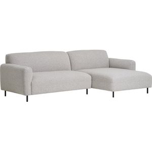 House Nordic Loungebank Salvador - 265cm - Rechts - Lichtgrijs