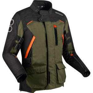 Bering Jacket Zephyr Black Khaki Orange L - Maat - Jas