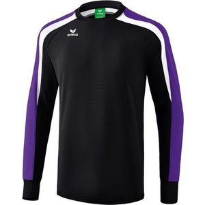 Erima Liga 2.0 Sweatshirt Kinderen - Zwart / Donker Violet / Wit | Maat: 128