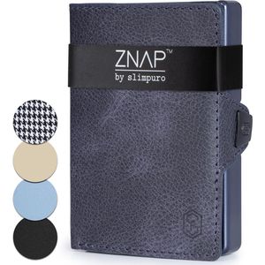 ZNAP Slim Wallet 8 pasjes muntvak 8,9 x 1,5 x 6,3 cm (BxHxD) RFID bescherming