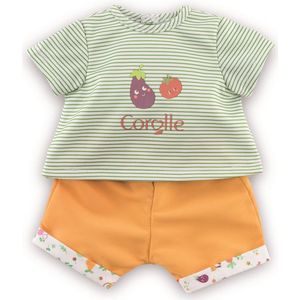 Corolle poppenkleding tshirt met bermuda voor pop van 30cm