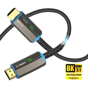 DrPhone® EliteLink2 - 8K Kabel Actieve HDMI 2.1 kabel 30 meter - Extreme Speed - 4K 120Hz 8K 60Hz - PS5, Xbox