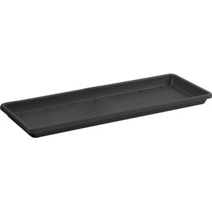 2 stuks Elho Barcelona balkonbak schotel 70cm antraciet