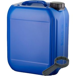 Jerrycan 10 liter – met sleutel – met zichtstreep