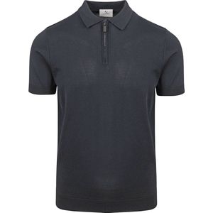 Suitable - Cool Dry Knit Polo Navy - Modern-fit - Heren Poloshirt Maat XL