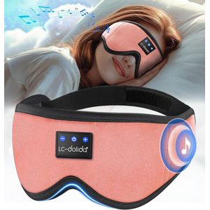 3D Slaapmasker met Bluetooth Hoofdtelefoon - Ideaal voor Reizen, Yoga en Meditatie