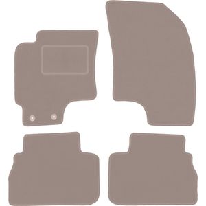 Beige veloursmatten voor: Chevrolet Evanda sedan (2006-2012)