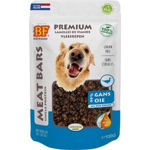 12x BF Petfood Meat Bars Gans 100 gr