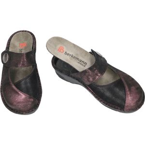 Berkemann -Dames - bordeaux - slippers & muiltjes - maat 36.5